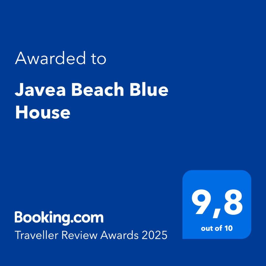 Javea Beach Blue House Extérieur photo